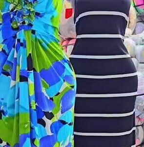POLY/SILK LADIES DRESSES PREMIUM